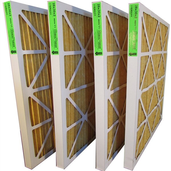 28x30x2 GeoPure Geothermal MERV 11 Air Filter (Pack of 4)